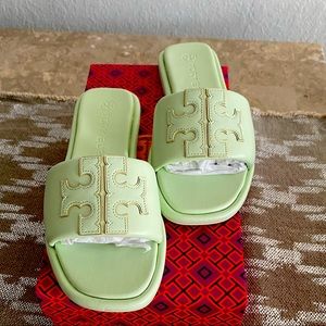 Tory Burch Double “T” slide